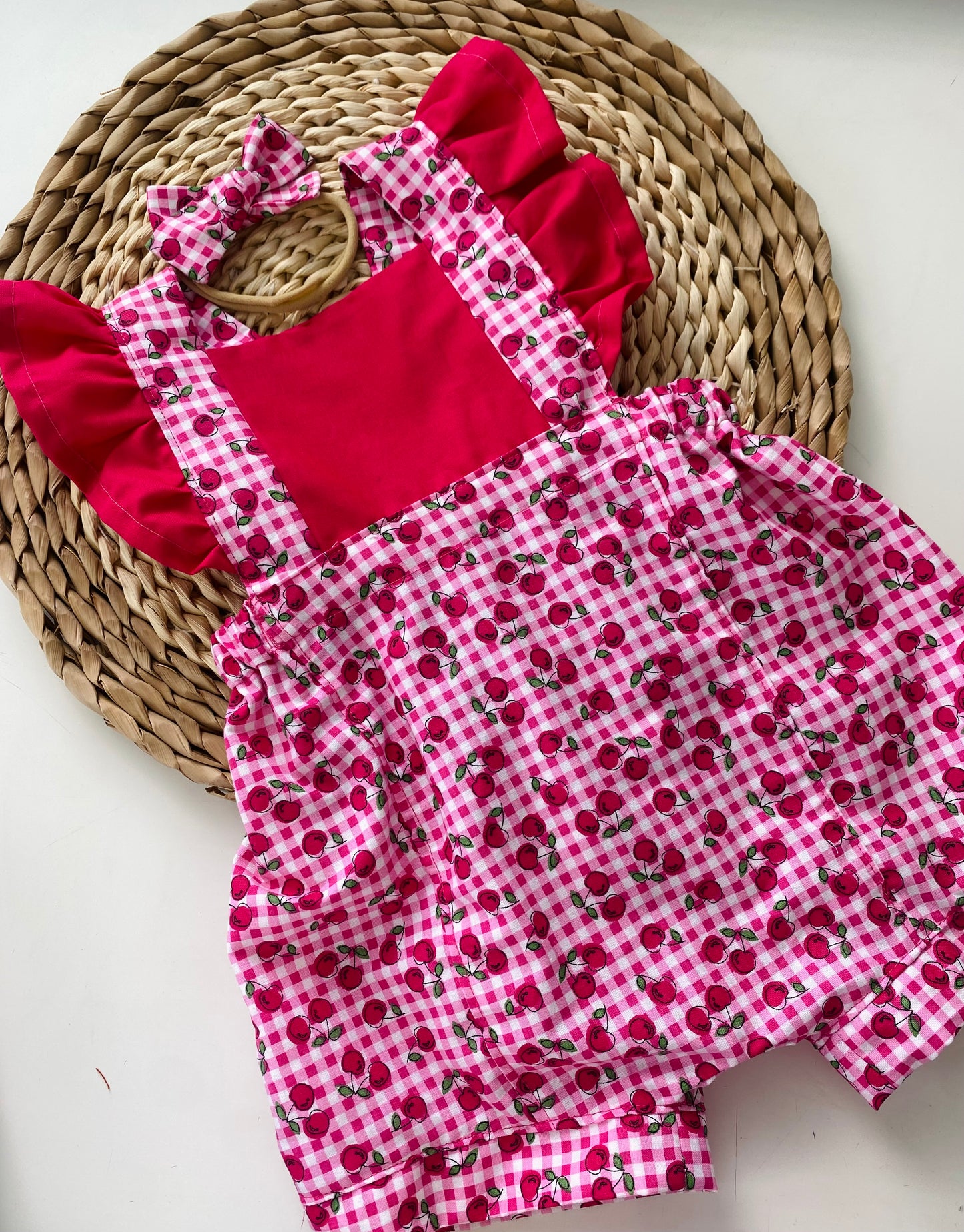 Cherries overall 12-18meses