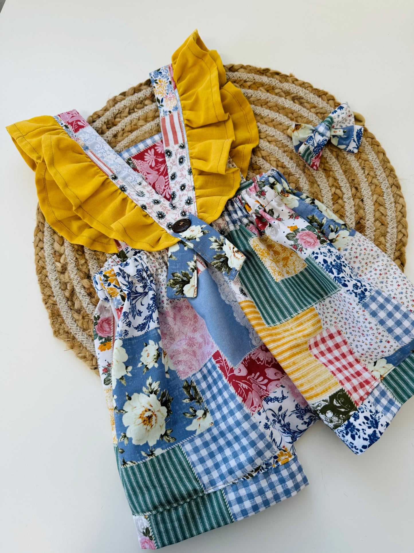 Spring forever overall 9-12m