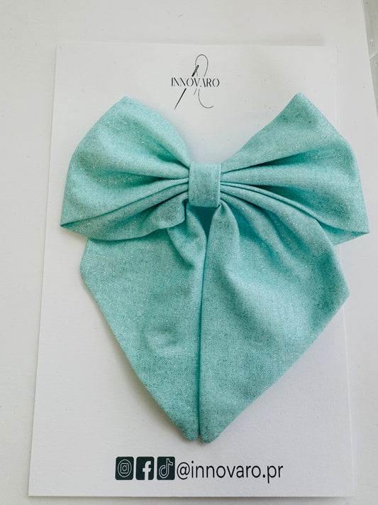 Bows - sparkle Turquoise