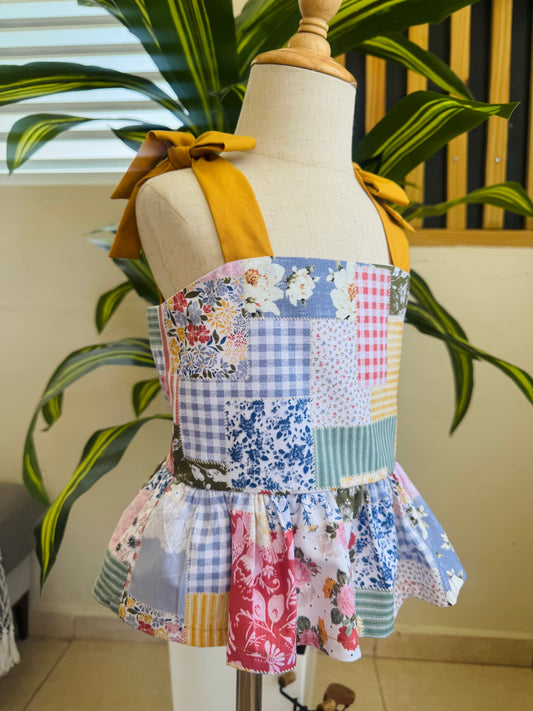 Mommy and Me - Girls Peplum Top